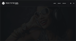 Desktop Screenshot of musictotheears.org